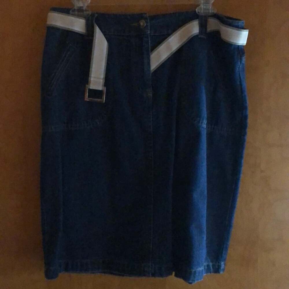 First Issue A Liz Claiborne Company jean skirt set - size M